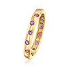 RS Pure by Ross-Simons 0.50 ct. t.w. Multi-Gemstone Ring in 14kt Yellow Gold - 3 of 4