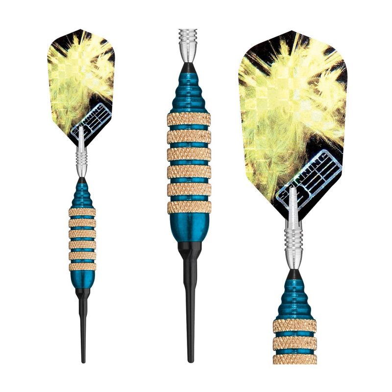 Viper Spinning Bee 16 Grams Soft Tip Darts - Blue, 4 of 10