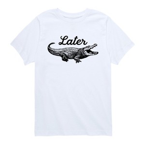 Boys' - Instant Message - Later Gator Short Sleeve Graphic T-Shirt - 1 of 4