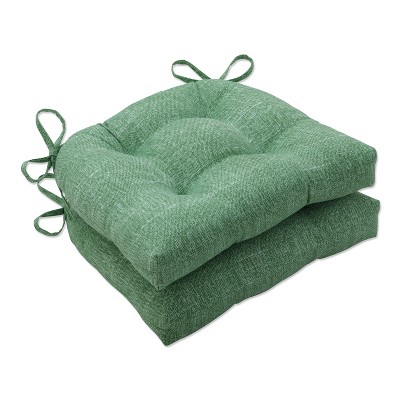 2pk Outdoor Reversible Chair Pad Tory - Pillow Perfect