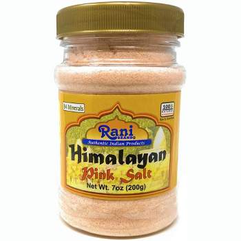Himalayan Pink Salt Powder - 7oz (200g) - Rani Brand Authentic Indian Products