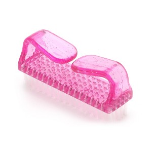 Unique Bargains Durable Large Horn Nail Brush 3.23"x1.57" 1 Pc - 1 of 4