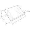 Azar Displays Deluxe Acrylic Book Tabletop Lectern - 4 of 4