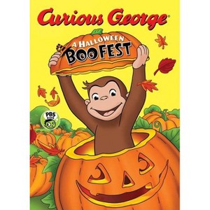 Halloween Boo Fest -  (Curious George) by H. A. Rey (Hardcover) - 1 of 1