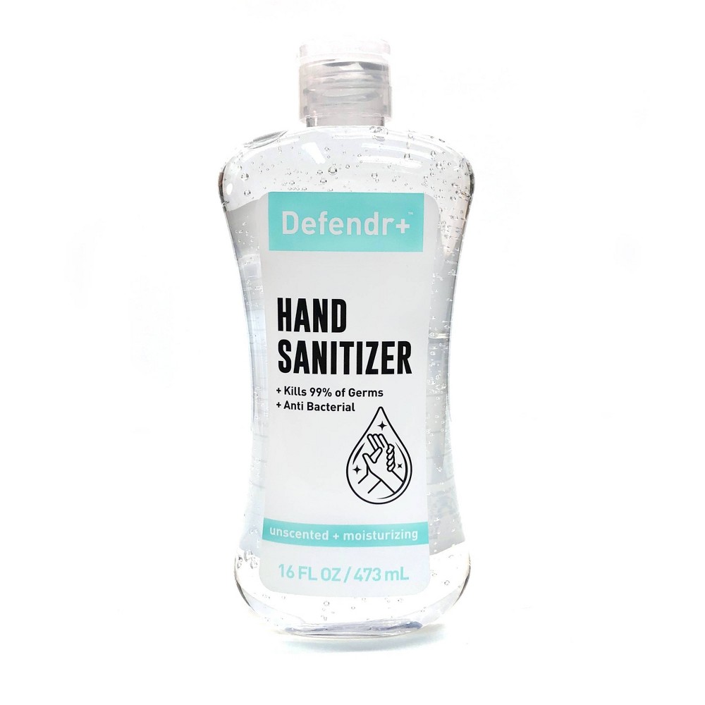 Defendr+ Anti-Bacterial Hand Sanitizer - 16 fl oz