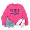 Simply Sage Market Women's Graphic Sweatshirt Cuddle Weather - 3 of 4