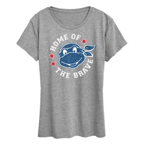 Women's - Teenage Mutant Ninja Turtles - Born Raised USA Short Sleeve Graphic T-Shirt - 1 of 4