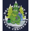 Juniors Womens The Muppets Dreaming of a Green Christmas Cowl Neck Sweatshirt - 2 of 4