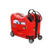 Disney's Cars Lightning McQueen Ride-On 18” Suitcase For Kids & Toddlers - 3 of 4