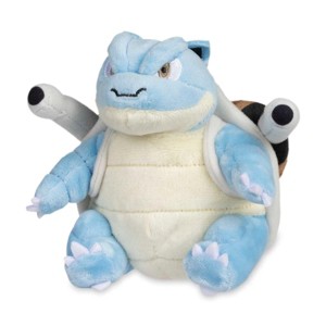 Pokemon Center: Sitting Cuties: Blastoise Plush # 9 -  Generation 1 - 6 In - 1 of 1