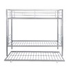 Kumasinova Metal Bunk Bed, Strong Steel Bed Frame with Safe Stairs, Modern Space-Saving Bunk Bed for Teens and Adults, 13" Under-Bed Storage - 2 of 4