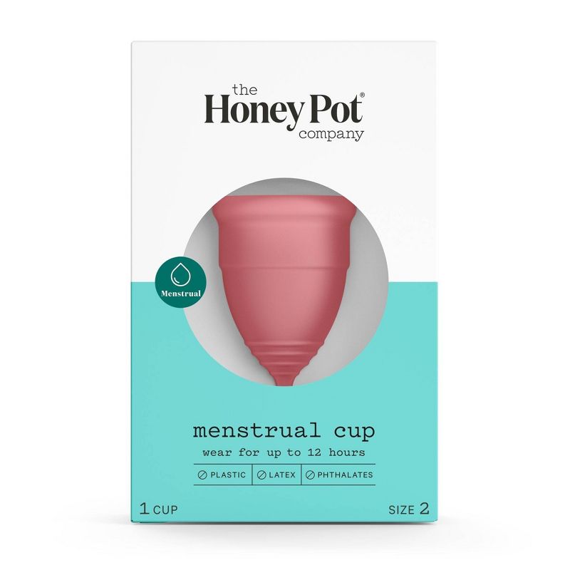 The Honey Pot Company, Menstrual Cup - Size 2 for Medium-Heavy Flow - 1ct, 1 of 12