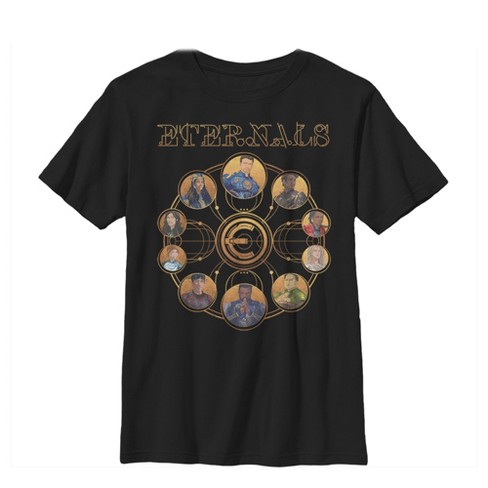 Boy's Marvel Eternals Circular Gold T-Shirt - image 1 of 4