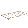 Kings Brand Furniture - Twin Size Metal Roll Out Platform Trundle Bed Frame for Daybed with Steel Slats - 2 of 4
