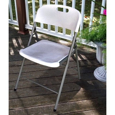 Peakform Resin Folding Chair Off White : Target