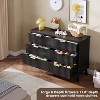 6 Drawers Dresser for Bedroom, 47.2" Wide Dressers with Curved Profile Design - 4 of 4