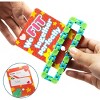 Joyfy 28 Packs Wacky Tracks with Valentines Cards, Twist Track Fingers, Snake Puzzles Fidget Toys for Kids Gift Exchange, Holiday Birthday Party Favor - 4 of 4