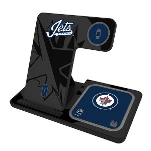 NHL Western Conference Teams Monocolor Tilt 15-Watt 3 in 1 Charging Station - 1 of 4