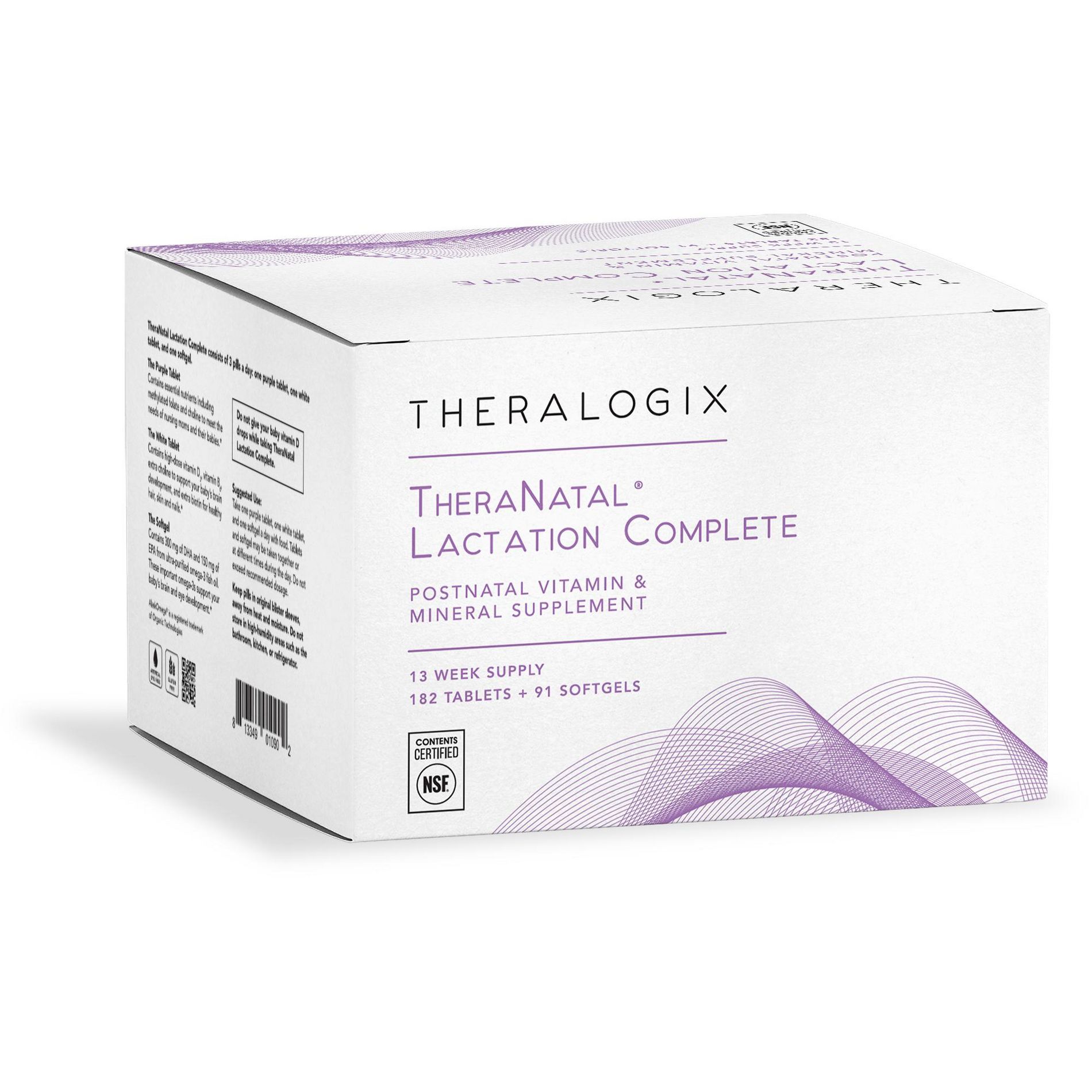 Theralogix TheraNatal Lactation Complete Postnatal Supplement