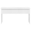 vidaXL Coffee Table High gloss white Engineered wood Medium - 4 of 4