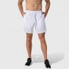 Anna-Kaci Active Men's Elastic Waist Athletic Shorts with Above-Knee Length and Relaxed Fit Design - 3 of 4