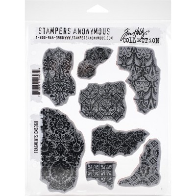 Tim Holtz Cling Stamps 7"X8.5"