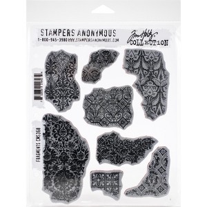 Tim Holtz Cling Stamps 7"X8.5" - 1 of 3