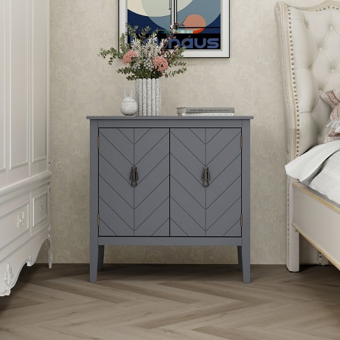 Gray on sale accent chest