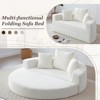 MOONMISS Convertible sofa couch bed,multi-functional,circular bed,adjustable Futon sofa ,No Assembly - 4 of 4