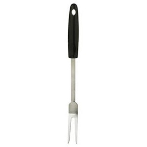 Chef Craft 12940 Select Chrome Fork With Black Handle, 12" - 1 of 1