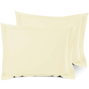 Nestl Soft Pillow Shams Set of 2, Double Brushed Microfiber Pillow Covers, Premium Pillow Shams With 1.5” Flange - 1 of 4