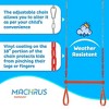 Machrus Swingan Trapeze Swing Bar with Vinyl Coated Chain - Fully Assembled - image 3 of 4