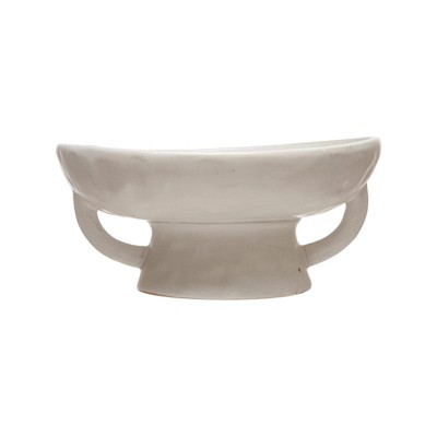 Ruso Weights Stoneware Accent Bowl With Reactive Glaze