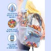 Packed Party Backpack; Women's Small Fashion Shoulder Book Bag; Trendy Look for Ladies at School, Work, and Travel (Little Letters) - 2 of 4