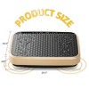 SEVOBAL Exercise Trainers Whole Body Vibration Trainer, Oscillating Exercise Board, Slimming Workout Station for All Adults, Gold, 20.5"*14.2"*4.5" - 3 of 4