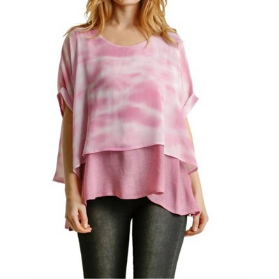 Women's Tie Dye Layered Top - umgee