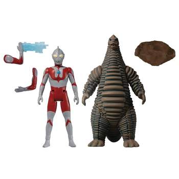 Mezco Toyz Ultraman and Red King 5 Points Action Figure Boxed Set