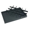 Unique Bargains PU Leather Jewelry Display Organizer Trays with Removable Dividers for Drawers - 4 of 4