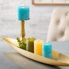 Sullivans Gilded Classic Pillar Candle Holders Set of 3, 10.5"H, 8.5"H & 6.5"H Gold - 4 of 4