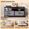 Dresser TV Stand,50 Inch TV Stand for Bedroom Small TV Stand Dresser with Drawers and Shelves, TV & Media Console Table Furniture for Living Room - 2 of 4