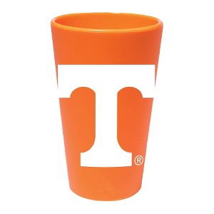 NCAA Tennessee Volunteers Silicone Pint Glass - 16oz: University of Tennessee Drinkware - 1 of 3