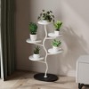 Plant Stand Indoor 5 Tier Plant Stands For 5 Plants Corner Plant Stand Tiered Plant Stands Interleaved Branch Design Tall Planter Holder Shelf - 4 of 4