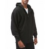 Pro Club Men's Comfort Relaxed Fit Zip Up Hoodie with Front Pockets - 4 of 4