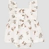 Carter's Just One You® Baby Girls' Safari Sunsuit - Cream - 2 of 3