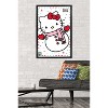 Trends International Hello Kitty: 17 Holiday - Build A Snowman Framed Wall Poster Prints - 2 of 4