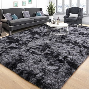 LOVEVOOK 5x7 Feet Area Rugs for Living Room Bedroom, Non-Slip Fluffy Soft Shag Rug, Plush Carpet for Home Dorm Decor Aesthetic - 1 of 4
