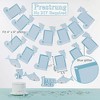 Kate Aspen 1st Birthday Milestone Photo Banner & Cake Topper - Shark Party | 28482NA - 3 of 4