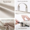 Compression Packing Cubes - 4 Set Durable Travel Organizer Bags Mesh Top, Expandable Travel Accessories Carry - 4 of 4