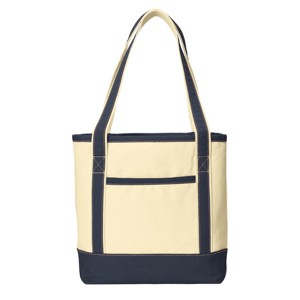 Mafoose Medium Cotton Canvas Tote Durable Style for Shopping & Events - 1 of 4
