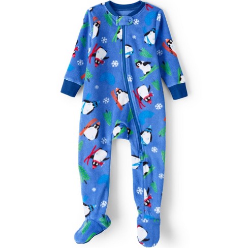 Lands end footed pajamas sale